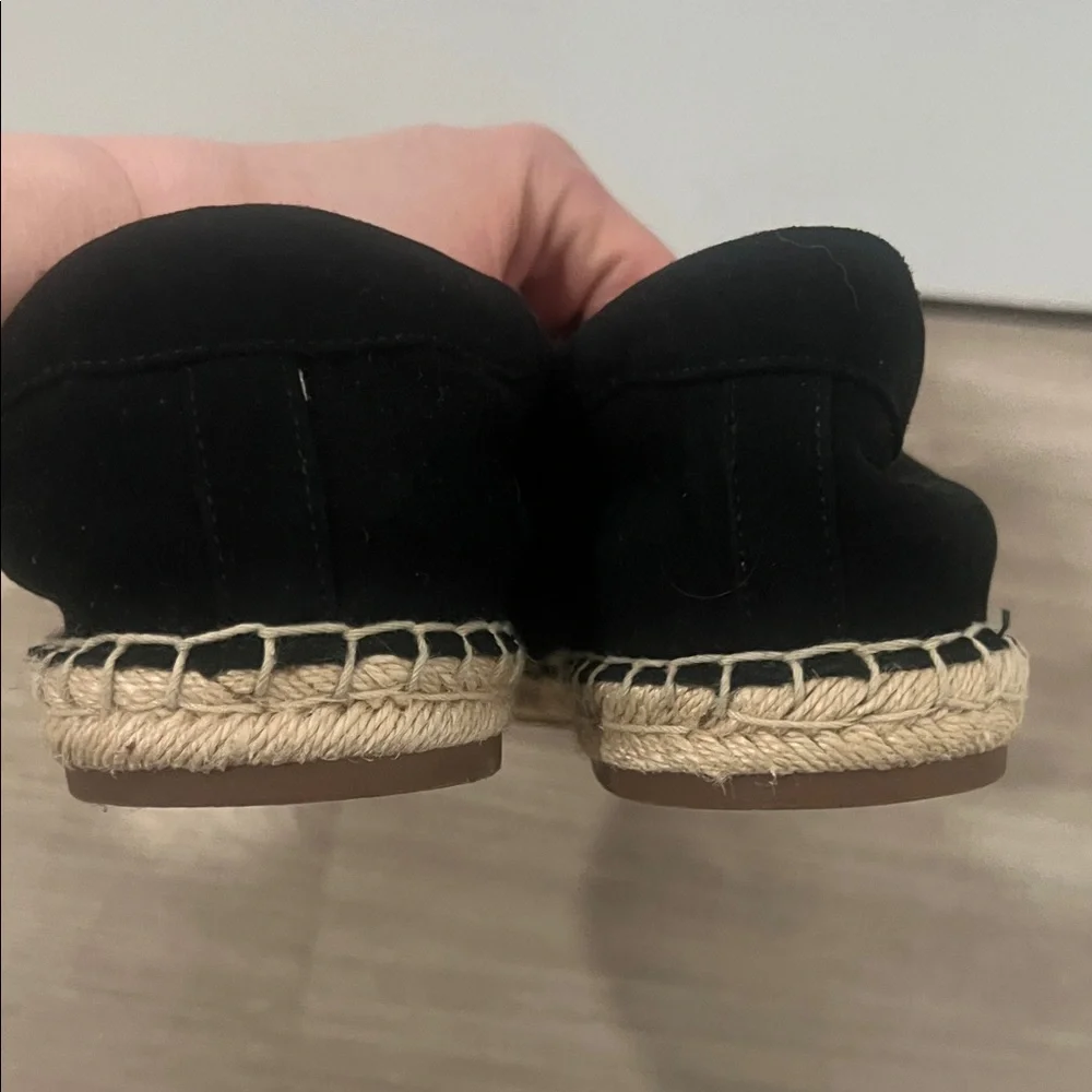 Vionic Black Casual Lace-Up Espadrilles, Women's Size 11